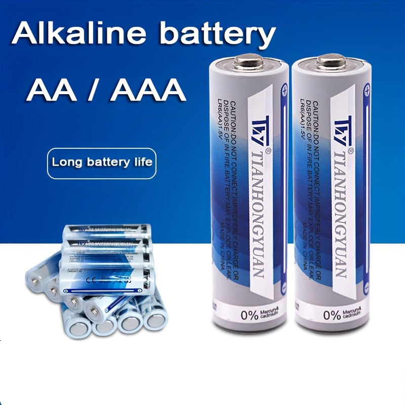 PKCELL 6LR61 9V Alkaline Battery, 2PCS Smoke Detector Batteries, Long  Lasting High-Power Disposable Batteries