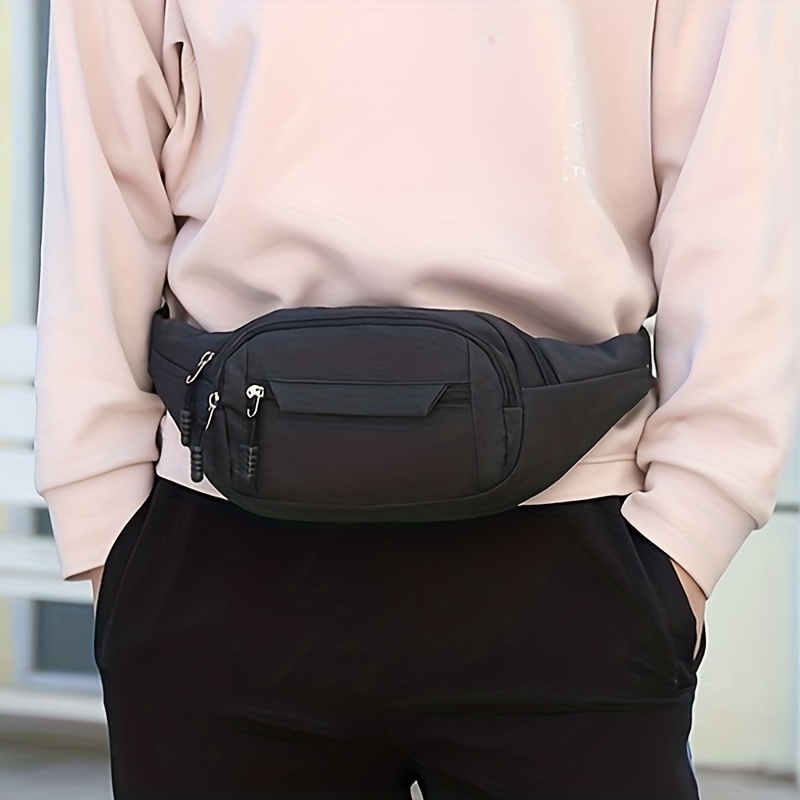 Unisex Running Belt Waist Bag For Men Women, Portable Casual Fanny Pack,  Cell Phone Keys Storage Small Pouch, Suitable For Outdoor Jogging Sports  Cycling - Temu