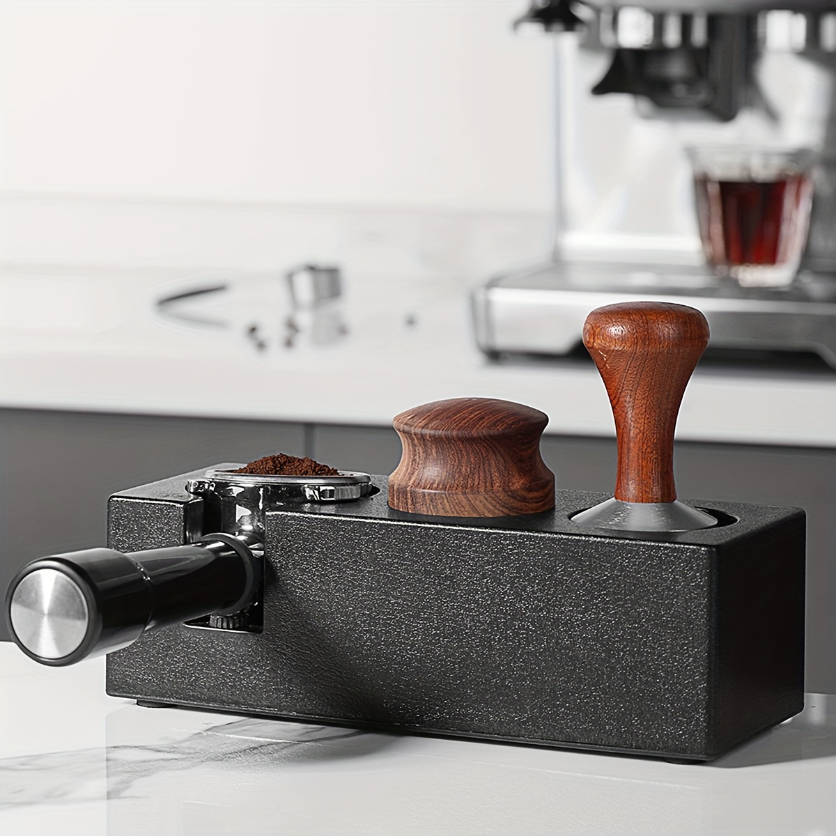 Coffee Tamper Holder Support Base Espresso Machine Accessories for Barista  Restaurant Coffee Maker Espresso Tamper Mat