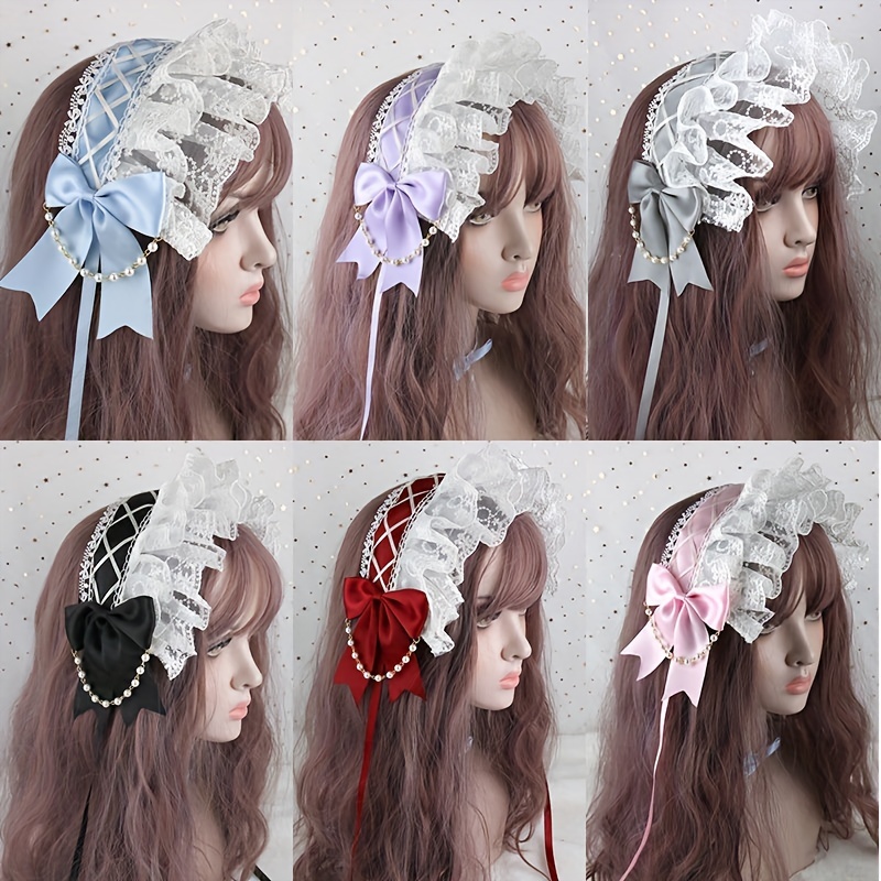 1pc Women's Black Mesh Bow Ostrich Feather Hair Clip With Rhinestone Decor  Bowknot Ribbon Headwear, Suitable For Daily Use
