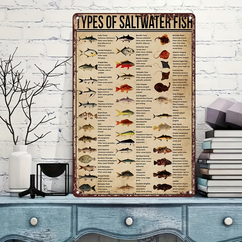 Vintage Fish Poster - Temu