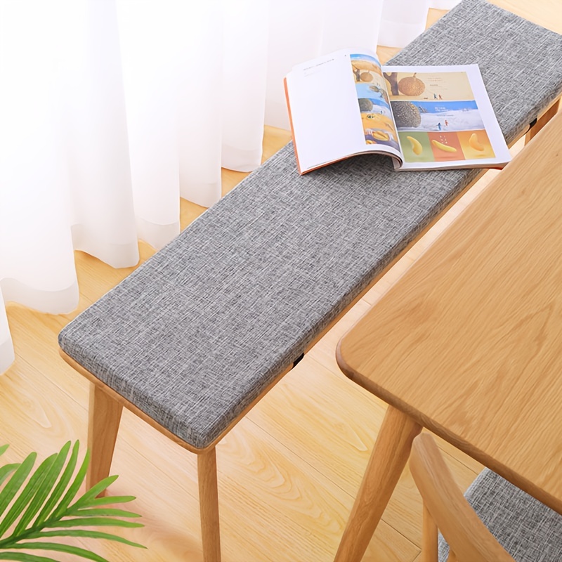 Washable Bench Cushion, Non Slip Bench Cushion, For Piano Bench, Dining  Room Bench Pad, Lounge Terrace Cushion, Thickened Soft Cushion, For Kitchen  Living Room Home Decor - Temu Netherlands