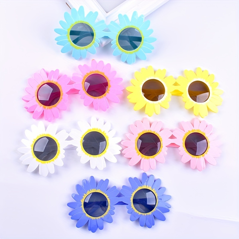 Acquista Sun Flower Divertente Decora Occhiali da compleanno di