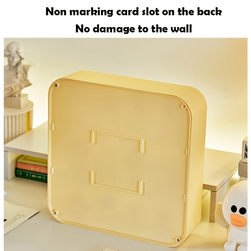 Bobasndm Picture Holder Eye-catching Square Anti-deform Picture Rack Holder  Anti-scratch Nice-looking for Home