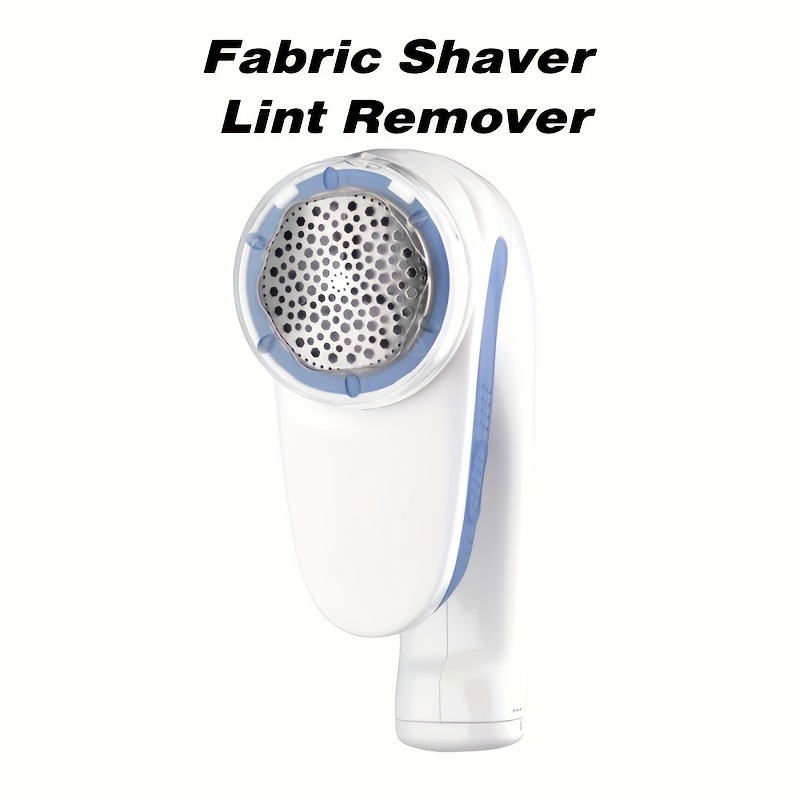 Conair Fabric Shaver and Lint Remover, Rechargeable Portable Fabric Shaver,  White