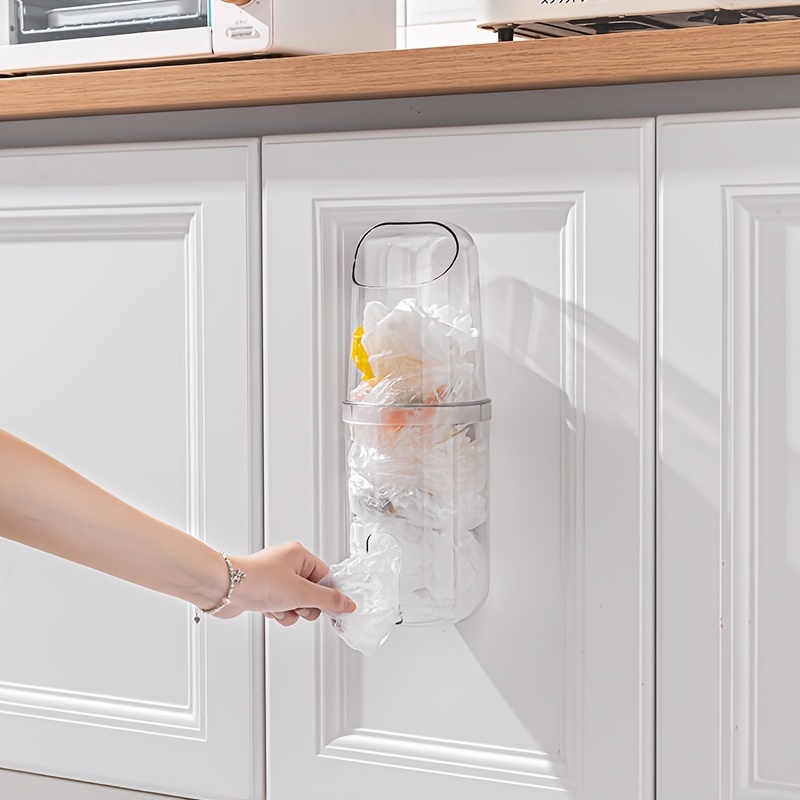 YZSZ 3 Pezzi Dispenser Porta Sacchetti di plastica Organizzatore da Cucina  Traspirante Sacchetti da Cucina da Appendere Borsa Dispenser Traspirante