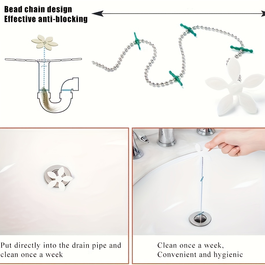 Drain Clog Remover, Unblocker Tools, Sink Snake, Plastics Hair Snake, Drain  Hair Remover For Sewer, Kitchen Sink Bathroom, Convenient Hair Drain Clog  Remover, - Temu United Arab Emirates