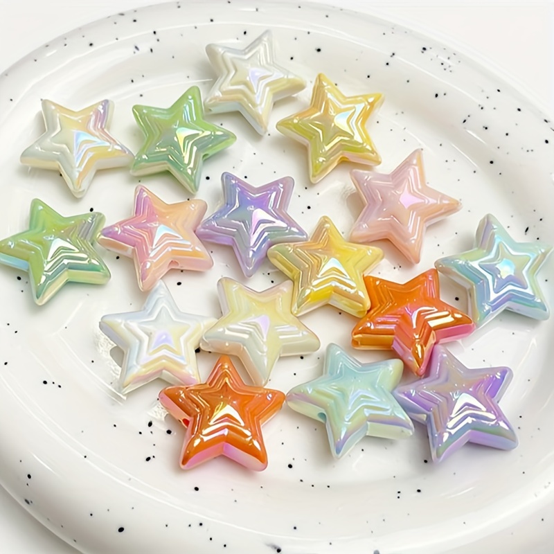 Multi-Color Star Beads