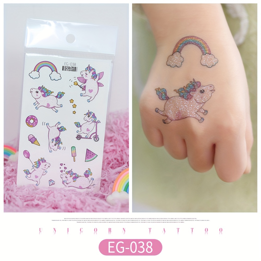 Axolotl Party Favor Temporary Tattoos Stickers 24 Sheet for