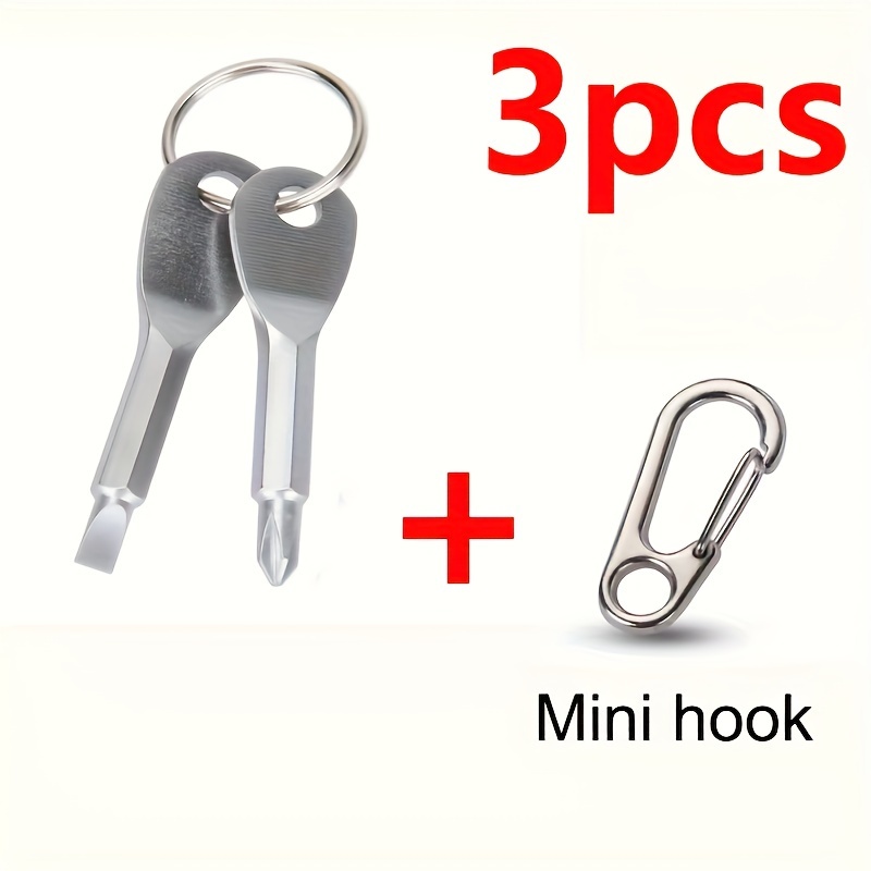 Portable Phillips Slotted Screwdriver Key Ring Multi - Temu