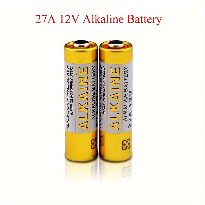 23a 12v Battery 27a Alkaline Battery, Doorbell Infrared Anti-theft Trigger  23a12v Electric Fan 433 Garage Barrier Gate Electric Rolling Door Remote  Control 23 Amp 12 Volt Small Battery L1028 - Temu United Kingdom