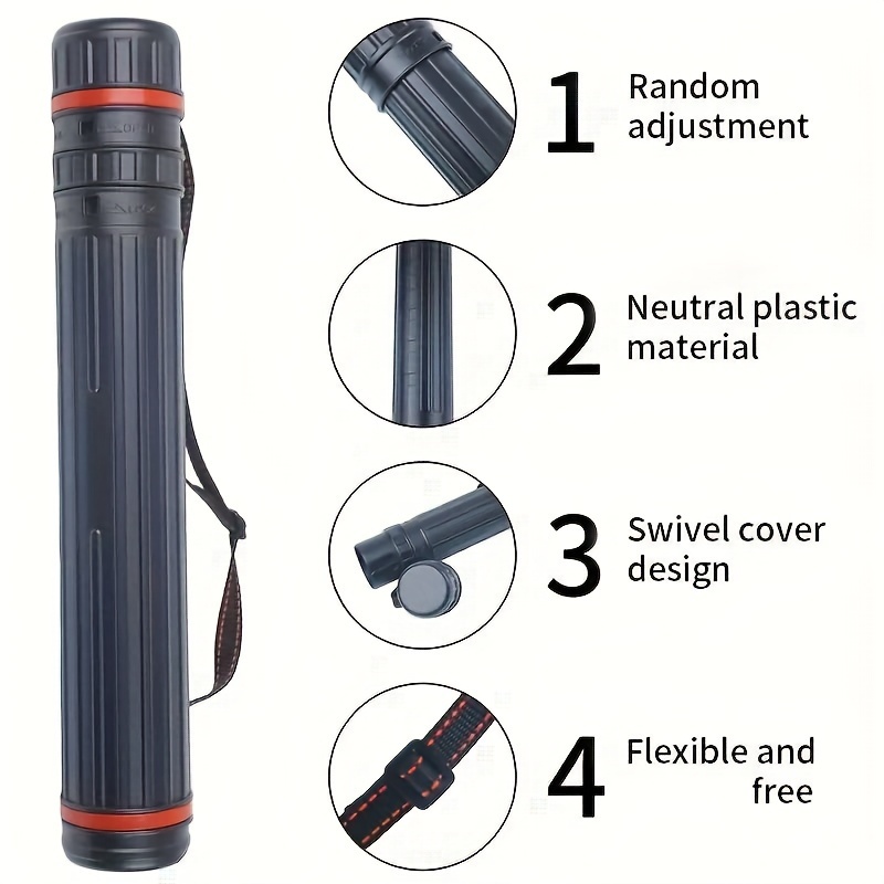 Poster Storage Tube, Multi-functional Storage Tube With Carrying