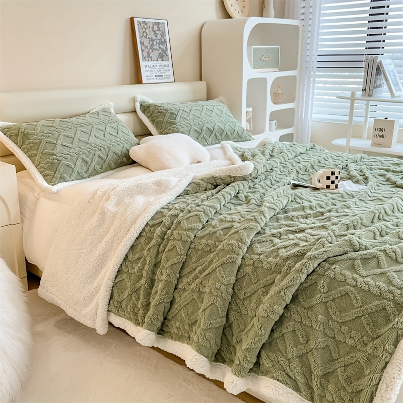 Mantas de cama, mantas de franela suave y acogedoras para adultos, manta de  vellón para el hogar, para sofá o cama, manta para sofá (color B, tamaño