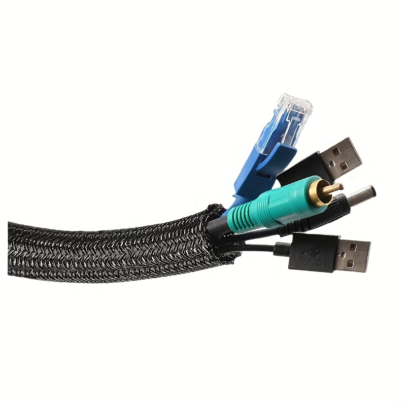 Protector Cable 1 Pieza Tubo Manguera Dividida Flexible - Temu