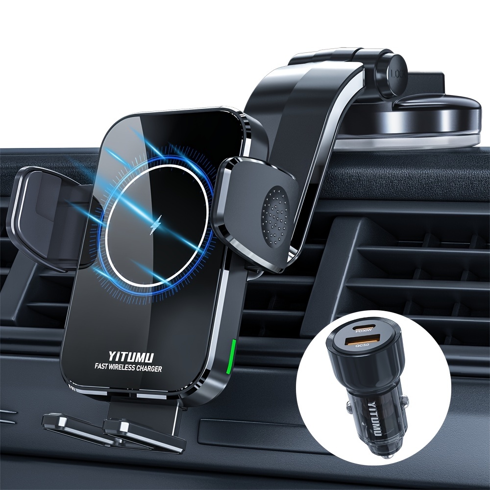 Auto Wireless Charger Quick Charging Board Handy Vollautomatische Induktion  für Huawei Car Charging Pad 15W - Temu Austria