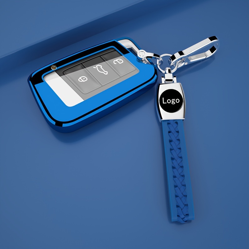 Key Fob Cover Vw Soft Tpu Keys Case Shell Protector - Temu