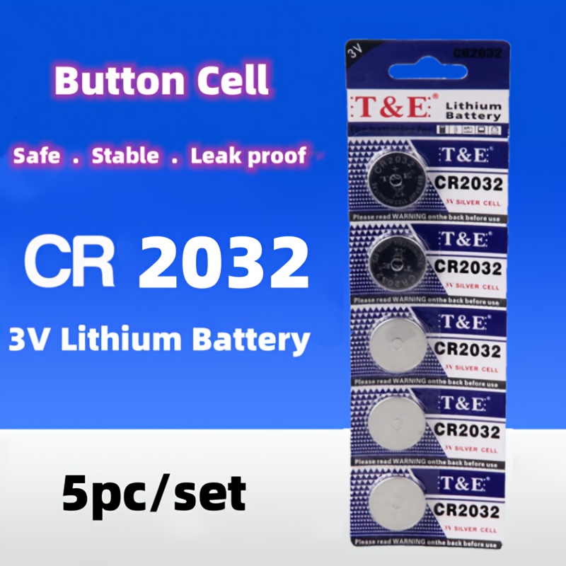Pile Lithium CR2032 3V Duracell (x2) - BRICOCHANOUX