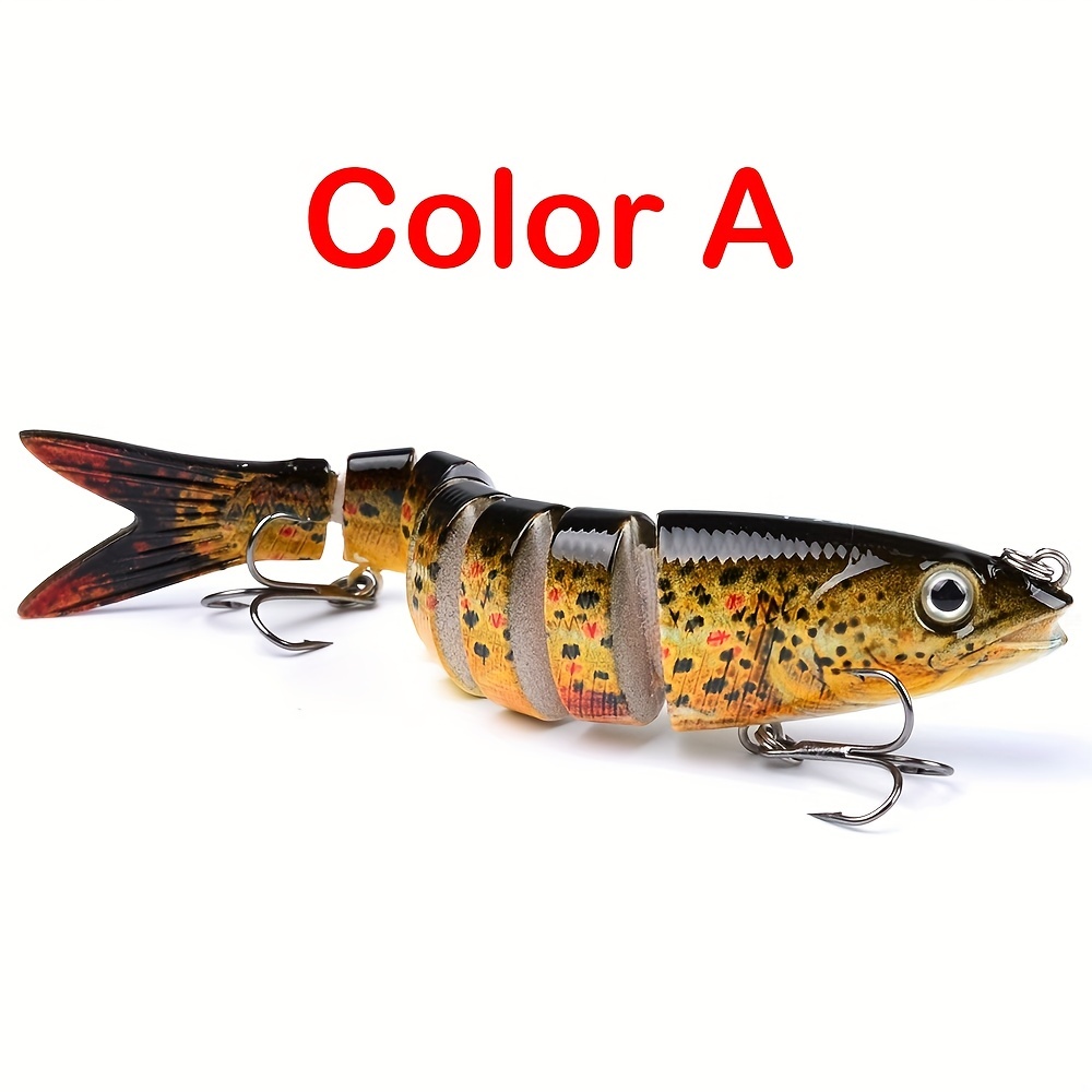 8 Segment Multi jointed Crankbait Swimbait Fishing Hard - Temu