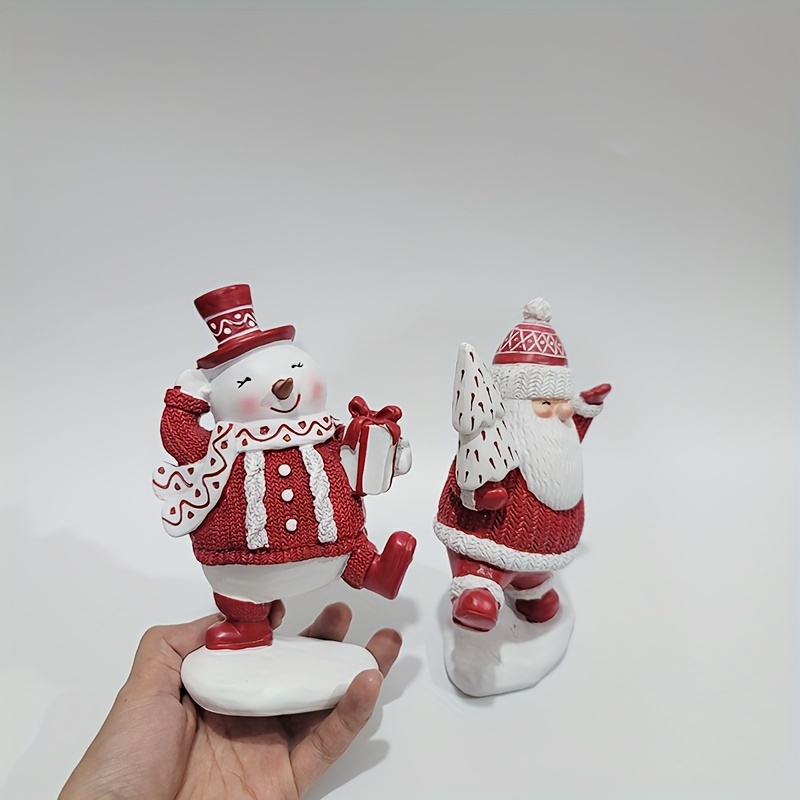 1pc Lámpara De Noche De Santa Snowman De Decoración De - Temu