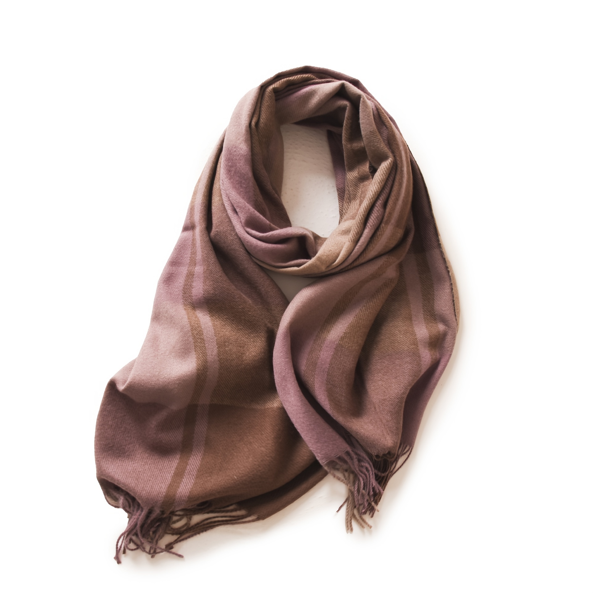 Cashmere Autumn Winter Girls Women s Warm Plaid Scarf Temu