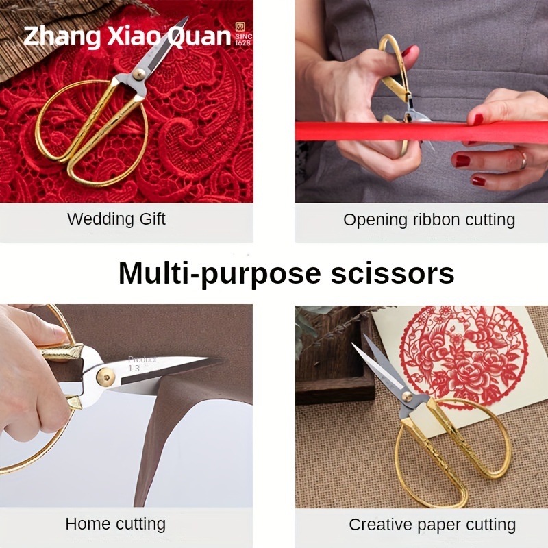 Zhang Xiaoquan Dragon And Phoenix Alloy Scissors