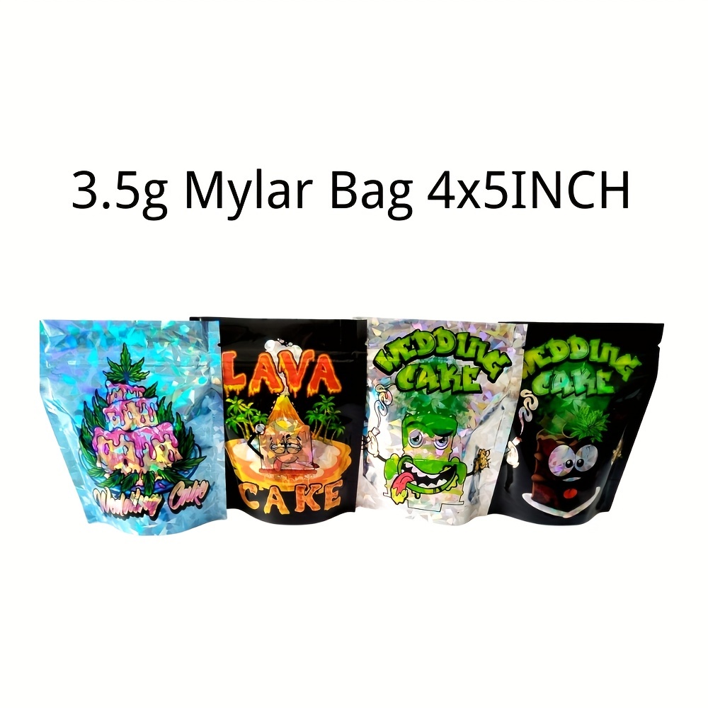 Resealable Mylar Bags Perfect For Snacks Grains Candy Cookie - Temu