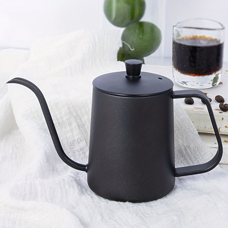 Tin Coffee Pot with Cover