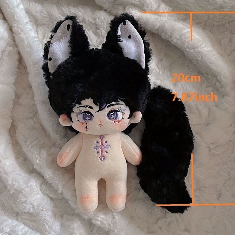 Anime Plush Doll Dress up Stuffed Toy Tail Gifts Cute 20cm