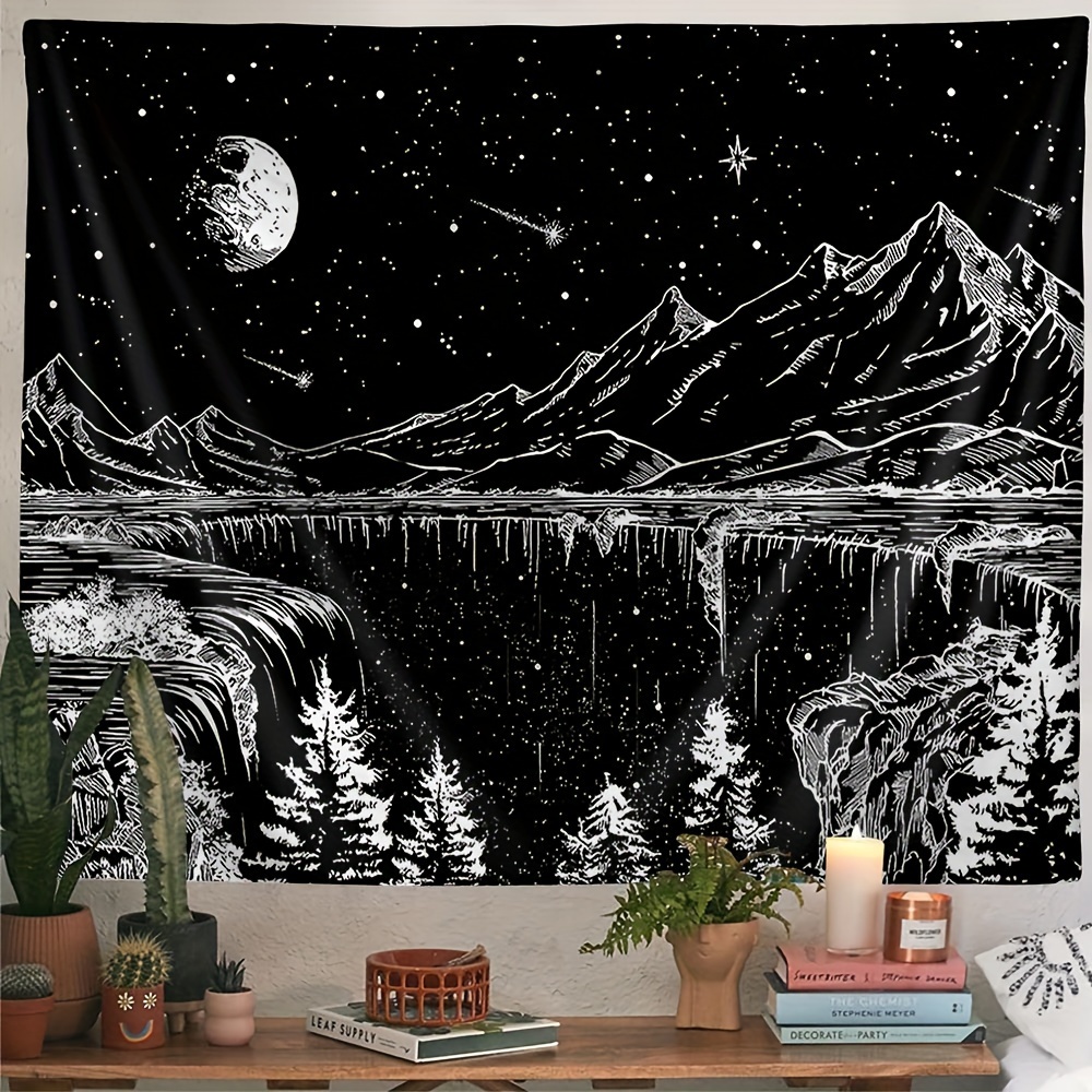 Mountain 2025 moon tapestry