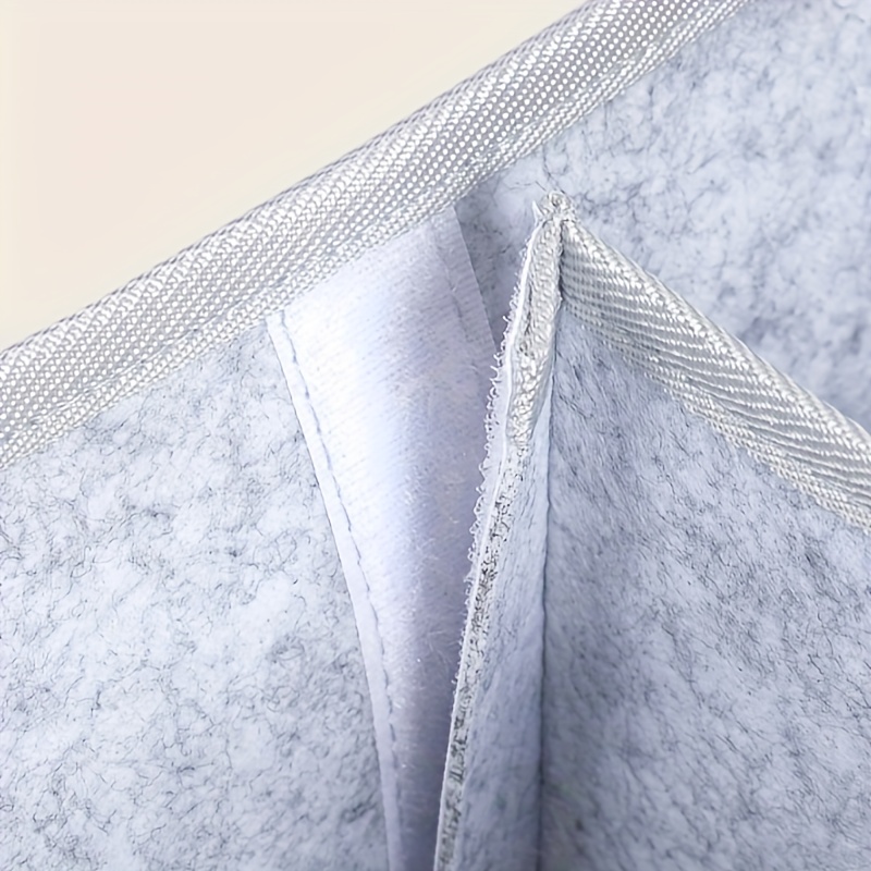Light Grey Foldable Mommy Diaper Bag with Large Capacity
