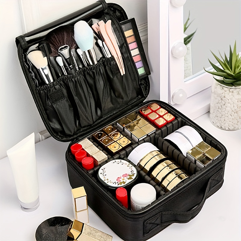 Cosmetic Storage Box Portable Large Capacity Makeup - Temu