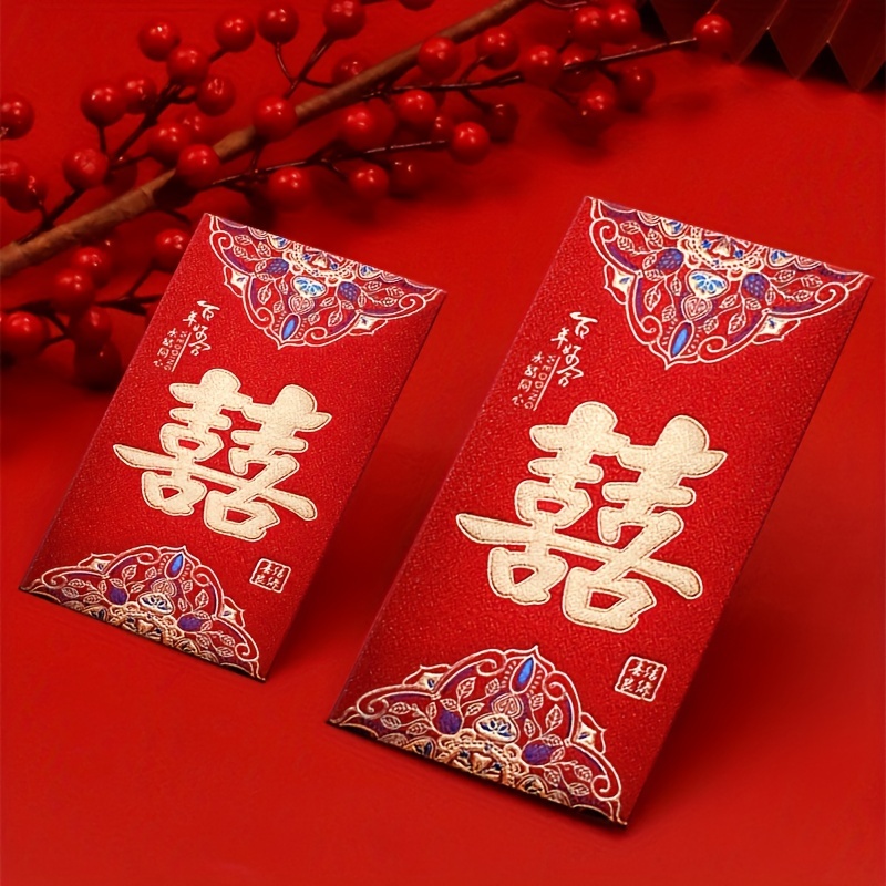 Blessing Red Envelope, High Quality Matte Frosted Small Cash