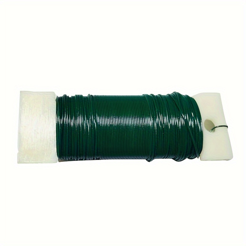 1pc Green Floral Wire, Christmas Wire Wreath Wire , No. 22 Flexible Paddle Wire  Flower Shop Wire Green Wire Suitable For Crafts, Christmas Wreaths, Flower  Wreaths, And Flower Arrangements