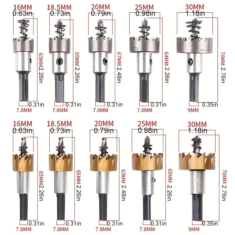 18.5 mm deals hole saw