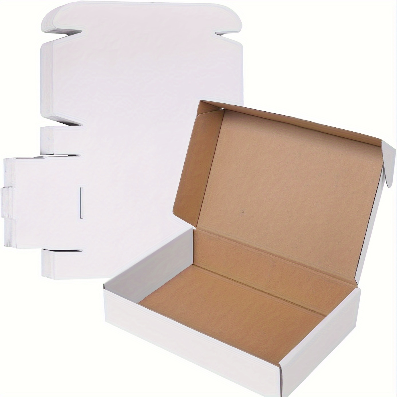 Small Item Shipping Boxes Brown Corrugated Cardboard Mailer - Temu