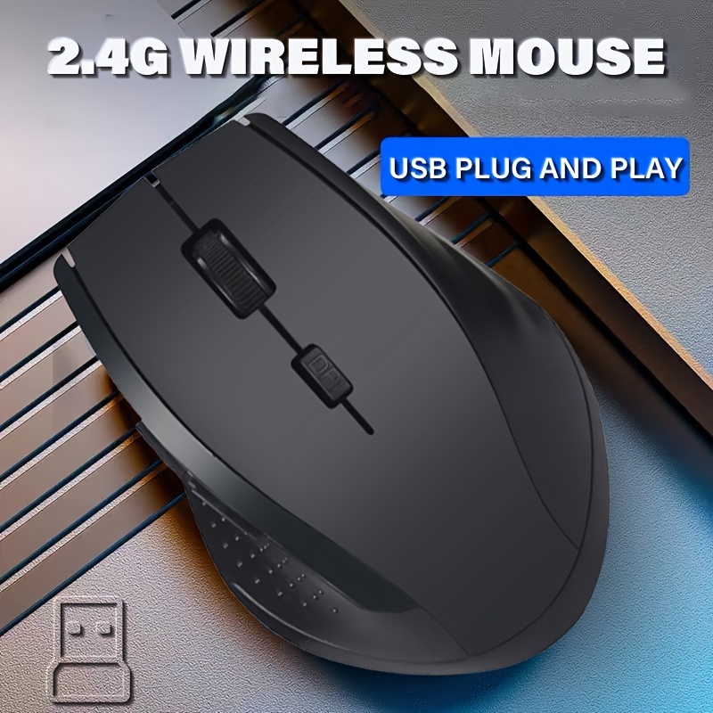 TECKNET Ratón con cable, mouse de computadora con cable USB, 3600 DPI, 4  niveles ajustables, mouse ergonómico de 6 botones, mouse para el hogar y la
