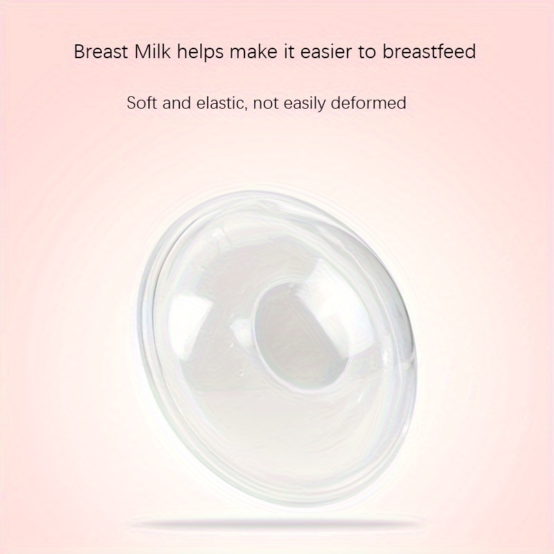 Silicone Breast Milk Collector With Stand Scale soft Breast - Temu