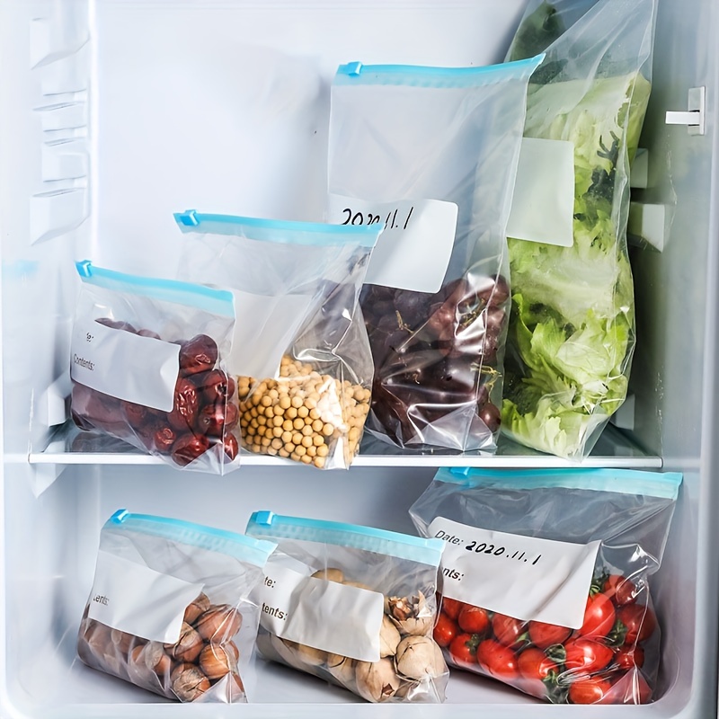 1pc Food-grade Fresh-keeping Bag Ziplock Bag Thickened Household Freezer  Special Multi-functional Refrigerator Fresh-keeping Storage Bag