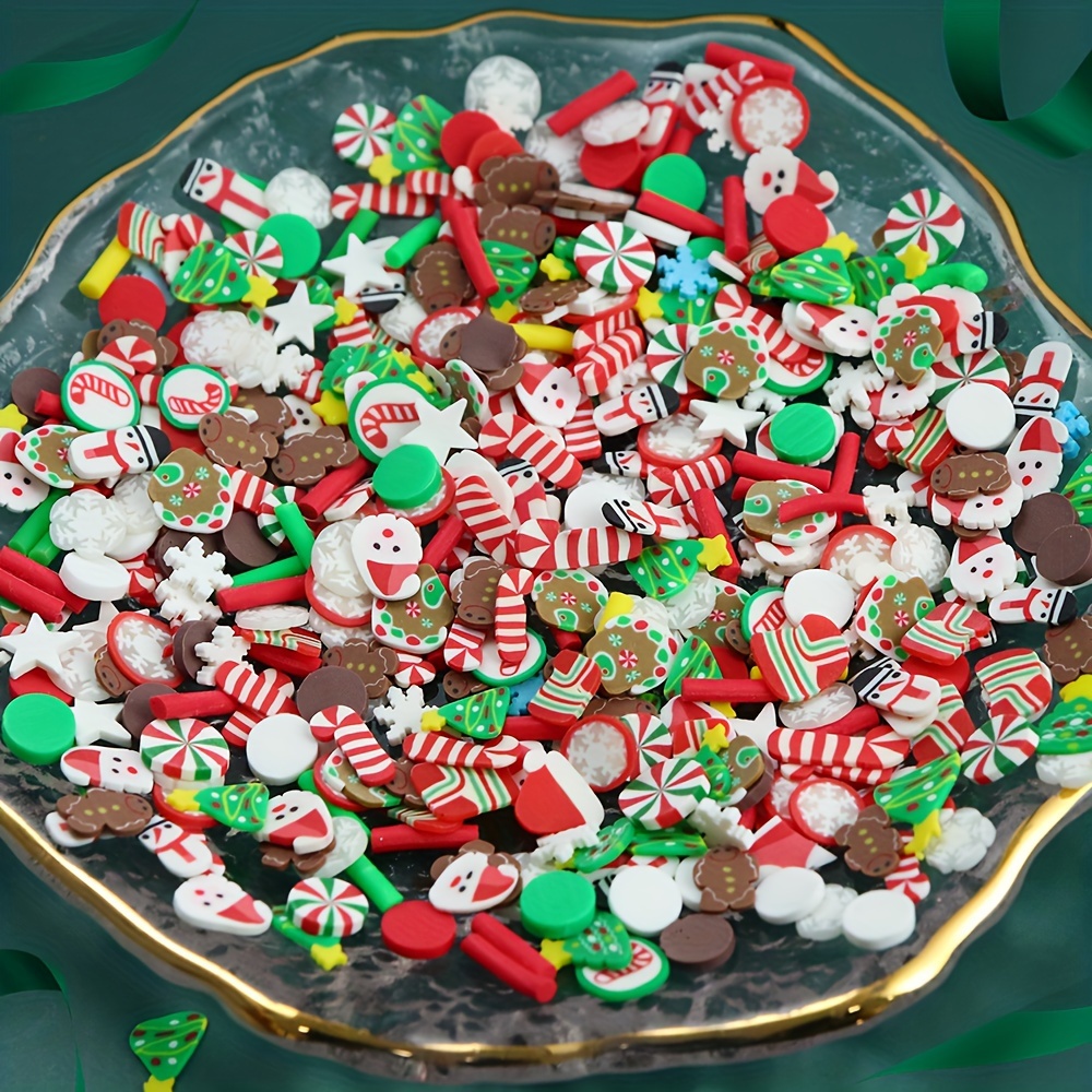Holiday Sweet Treats Combo Set of Polymer Clay Pieces for Epoxy and UV  Resin Art