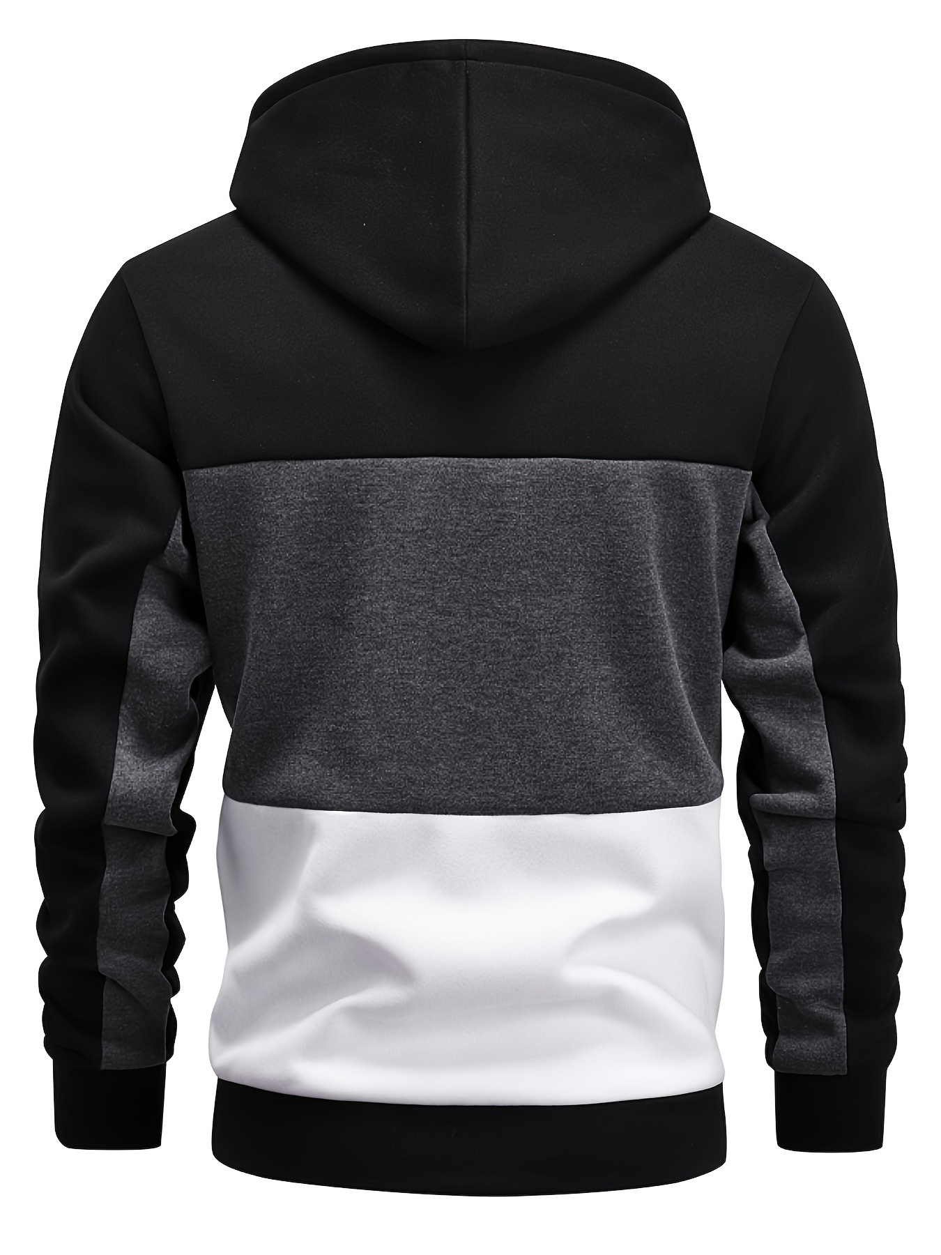 KANG POWER Spring Autumn Hoodie Sweatshirt Mens Hip Hop Pullover Hoodies  Streetwear Casual Clothes Colorblock Hoodie, 19011102ss-white, X-Small :  : Clothing, Shoes & Accessories
