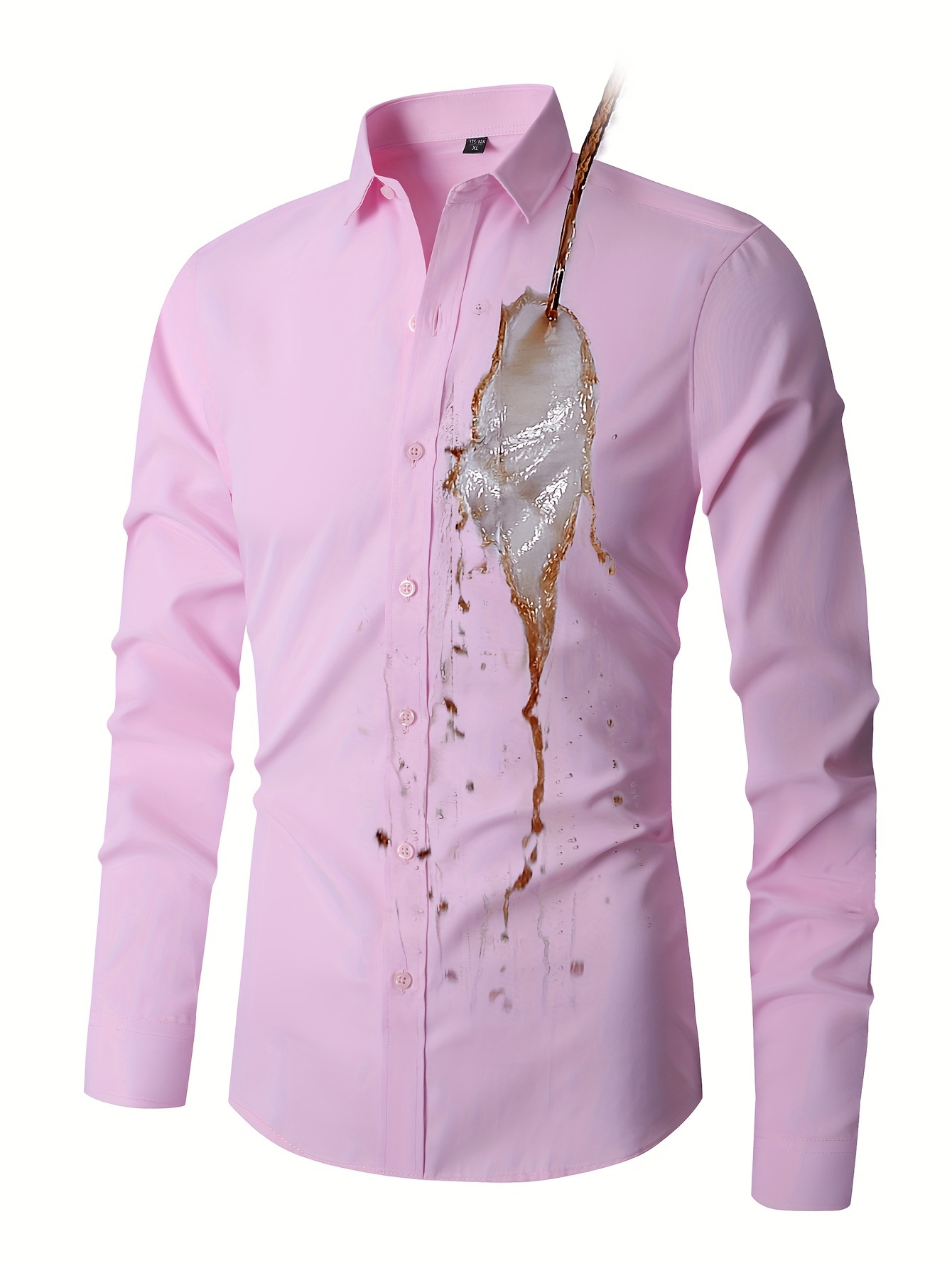 Camiseta Rosa Masculina Slim Lisa Básica Manga Curta Premium