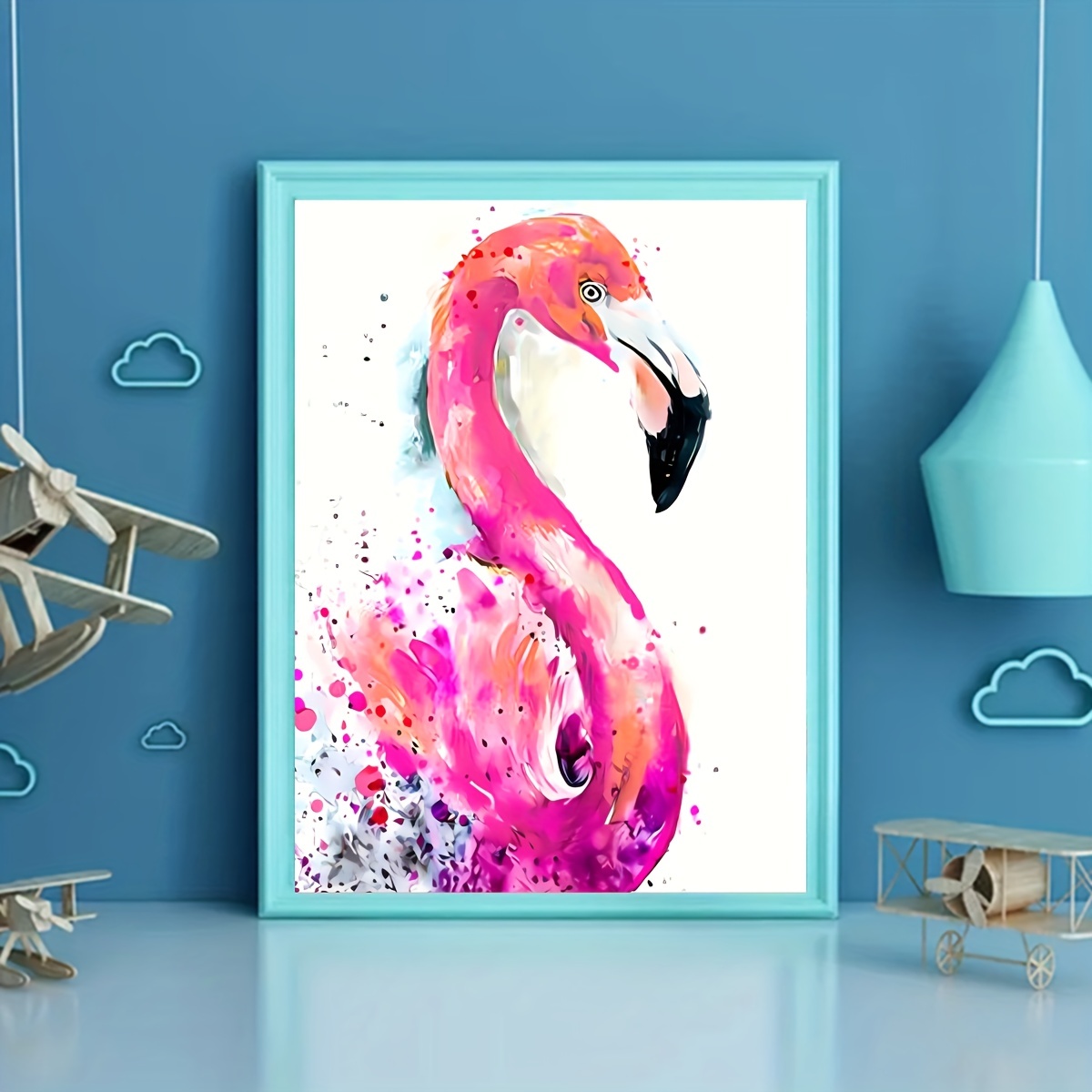 Flamingo Diy Paint By Numbers Kit For Adults Beginner Animal - Temu United  Arab Emirates