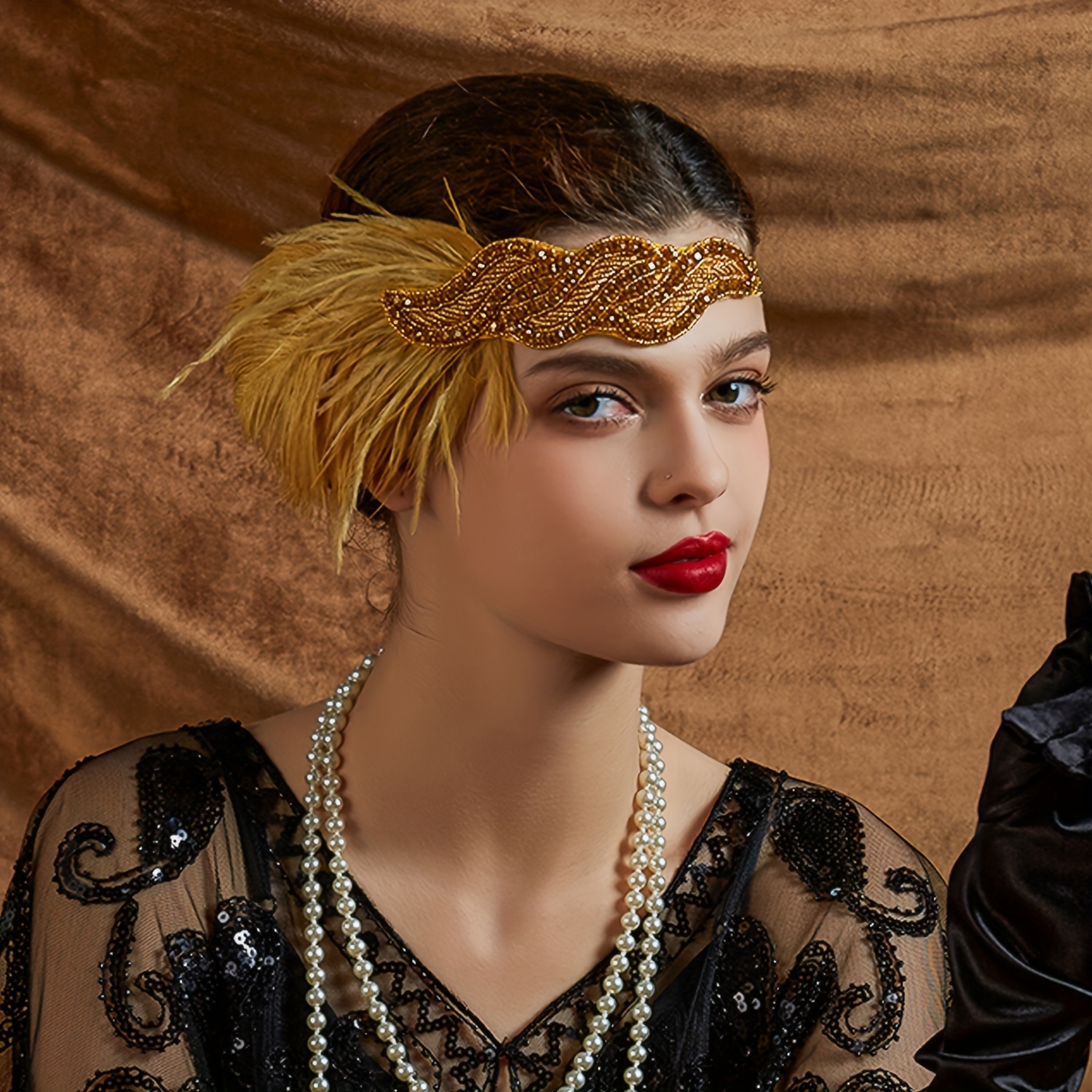 Serretête Style Années 1920 Gatsby Accessoires Pour Femmes Et