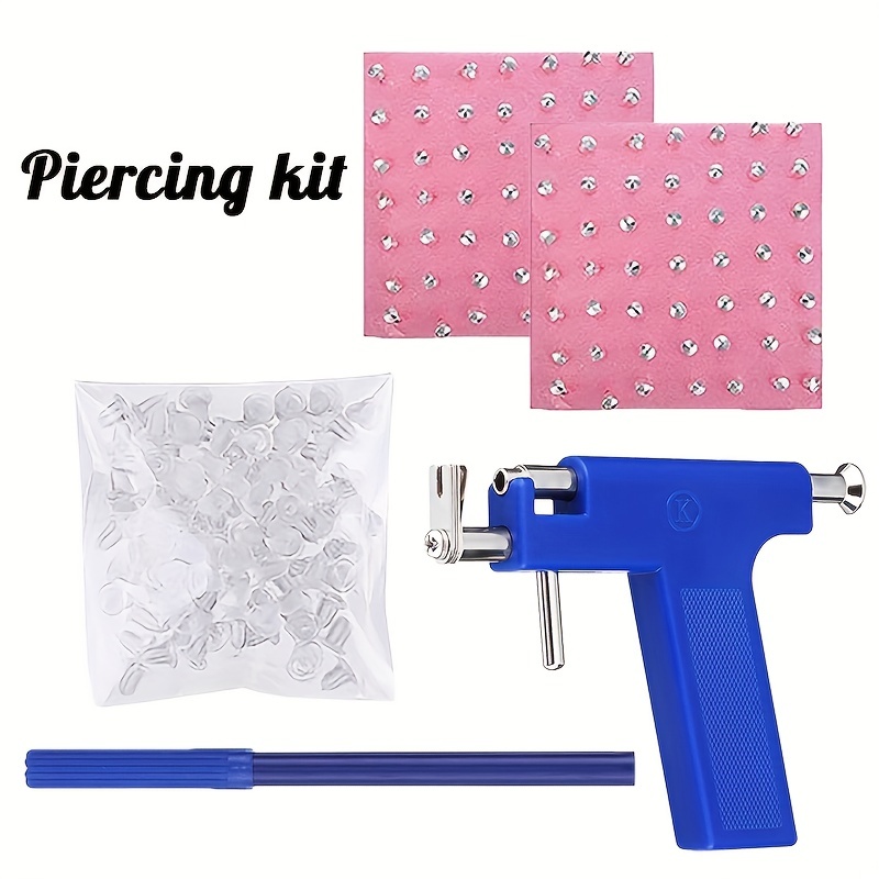 Body Piercing Tool Kit Professional Body Self Piercing - Temu