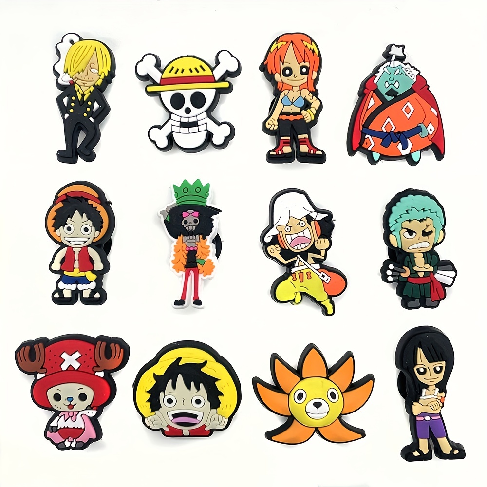  Anime Shoe Charms for Crocs, PVC Shoe Decoration Pins Cute Crocs  Accessories Charms for Women Kids Teens Girls and Boys (A) : Clothing,  Shoes & Jewelry