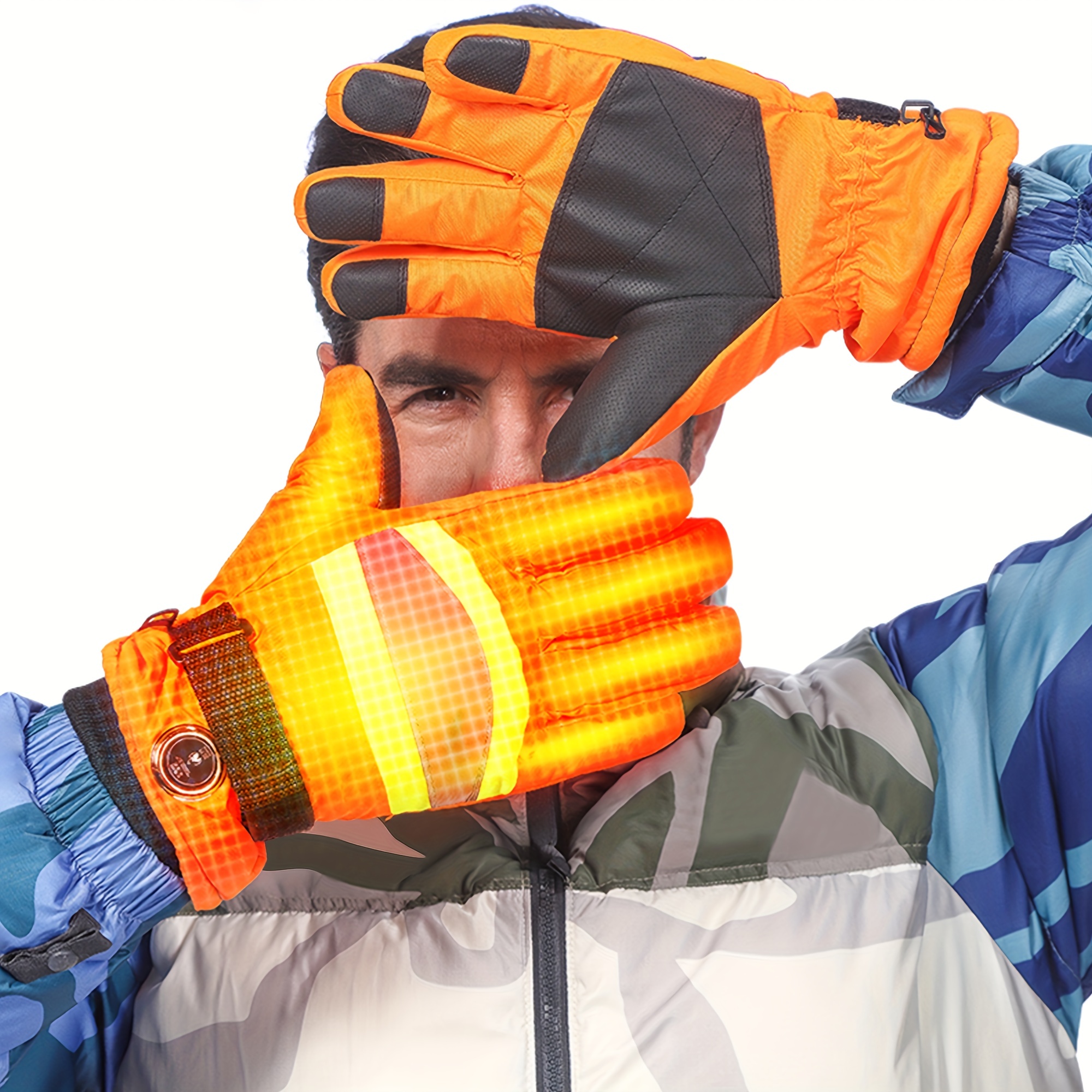 Sports Gloves 3 Gear Electric Heated 10000mAh USB Rechargeable Heating  Winter Warm Cycling Glove Motorcycle Skiing Fishing 231005 From Kang07,  $10.13