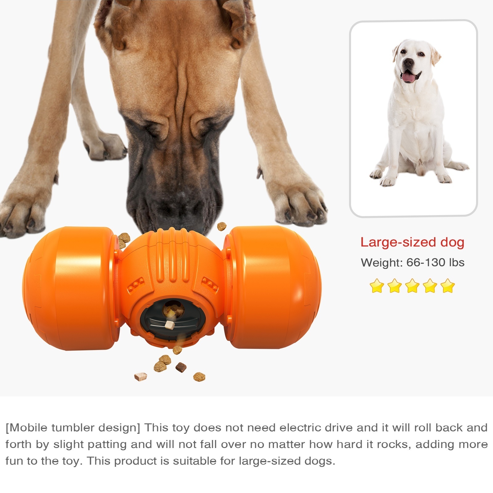 Pet Slow Feeder Egg Design Dog Feeding Bowl Interactive Dog Licking Toy  Rubber Chew Toys For Small And Medium Dogs - Temu