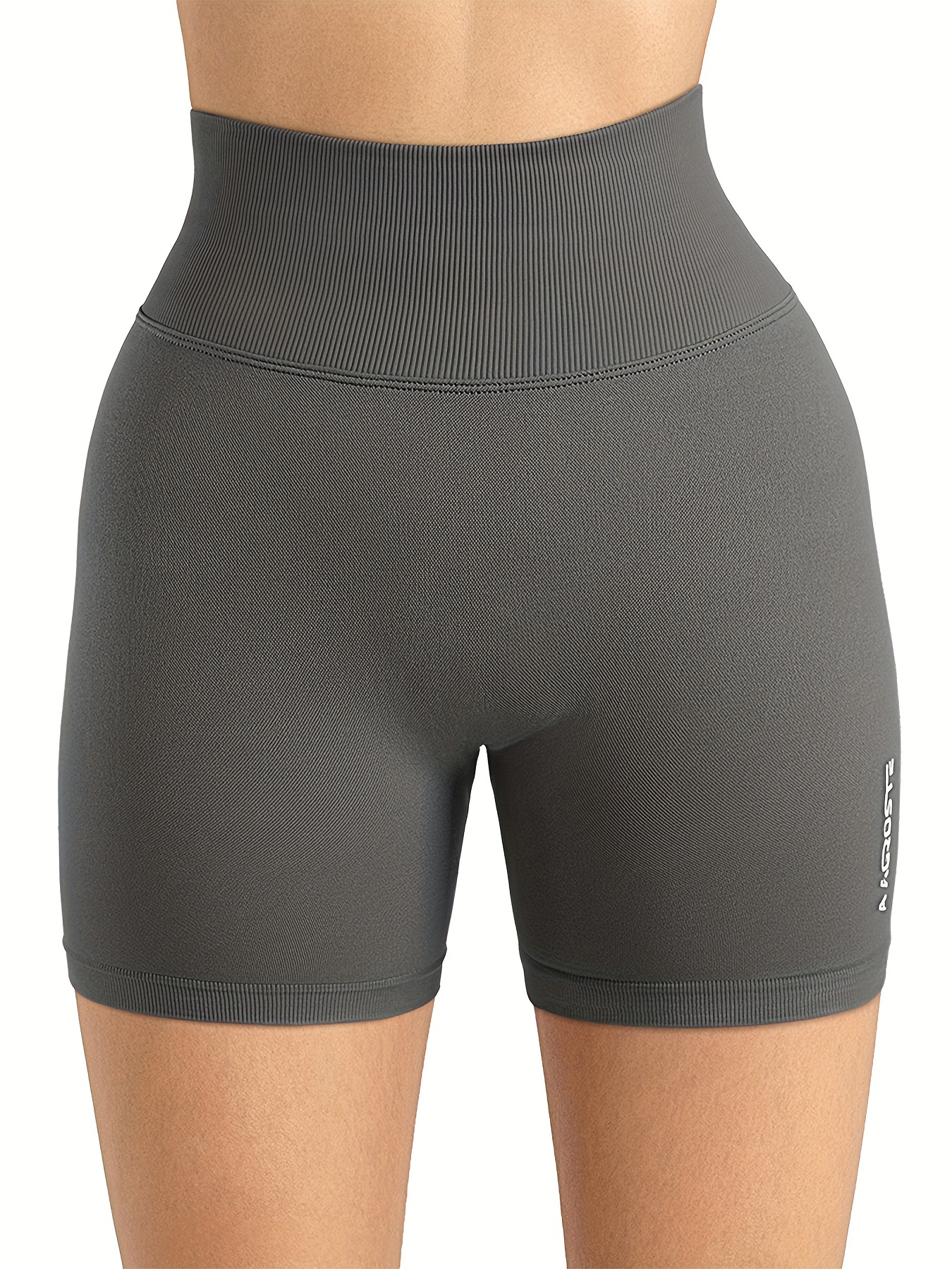 Women's Seamless Workout Shorts High Waisted Athletic Tummy - Temu