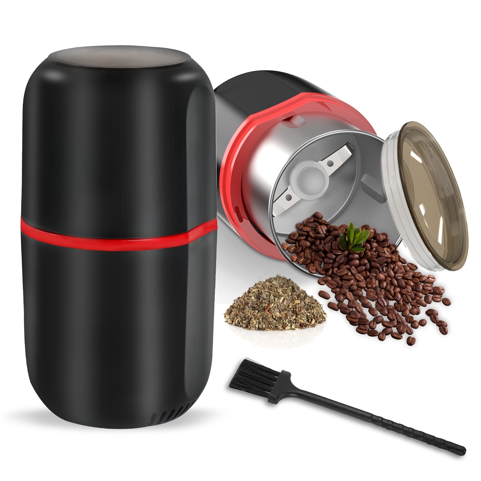 Tiitstoy Electric Herb Grinder Spice Grinder Compact Size, Easy On/Off,  Fast Grinding for Flower Buds Dry Spices Herbs, Coffee Grinder Electric,  Spice