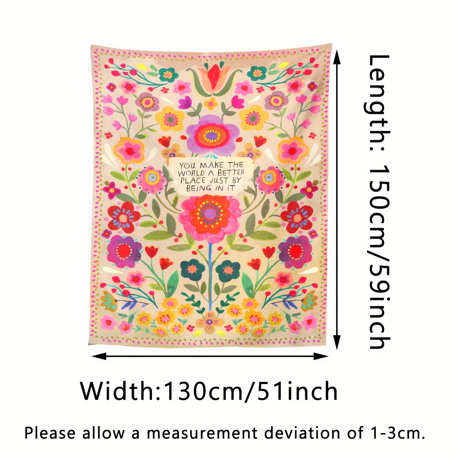 Wildflower discount wall tapestry